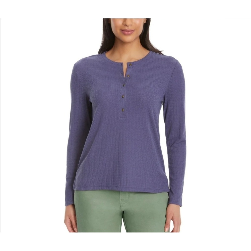 GH Bass &‎ Co ladies Henley top